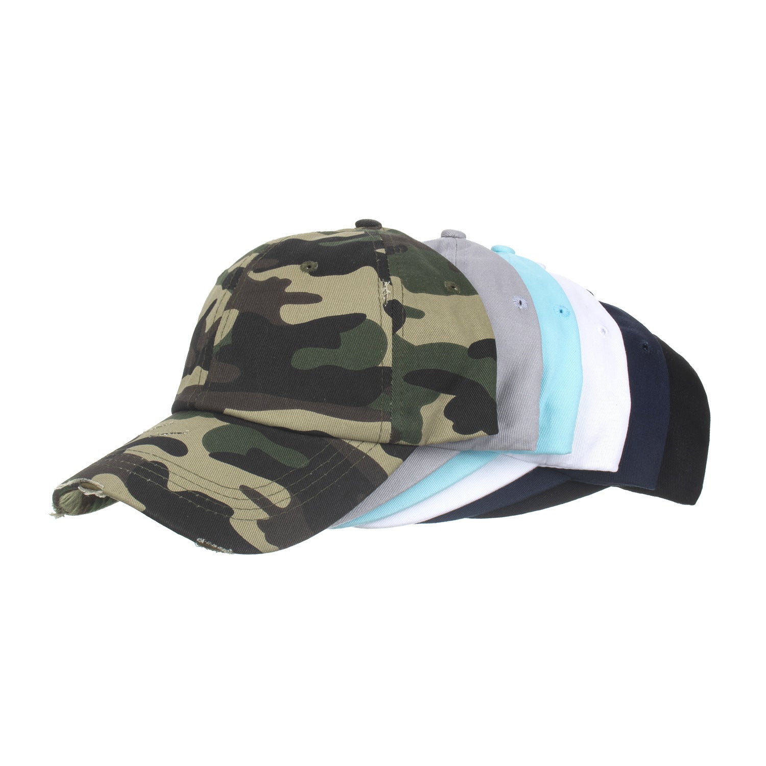 Wholesale Plain ponytail hole multicolor baseball cap